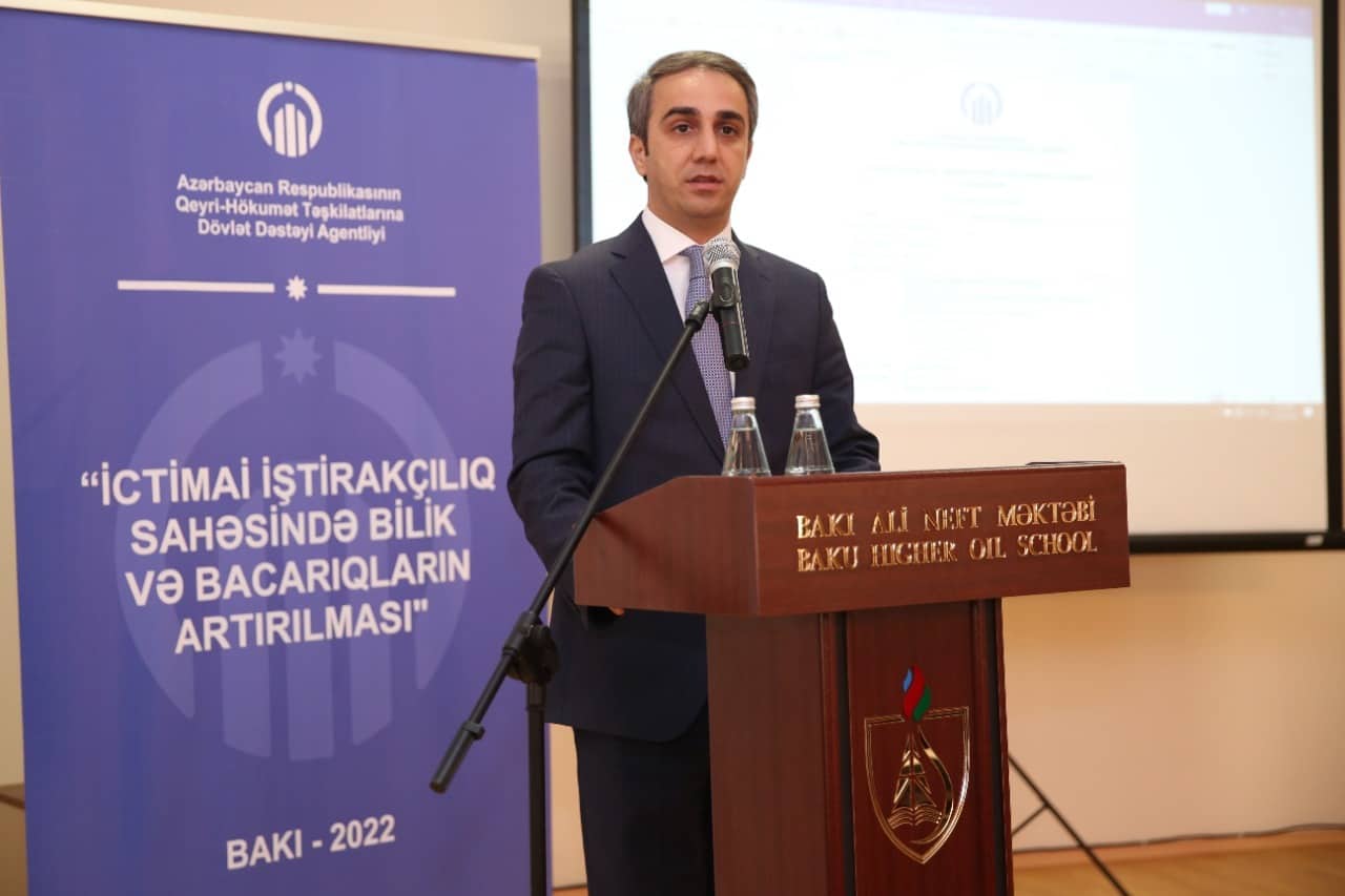 “İctimai iştirakçılıq sahəsində bilik və bacarıqların artırılması” adlı təlimlərə yekun vurulub