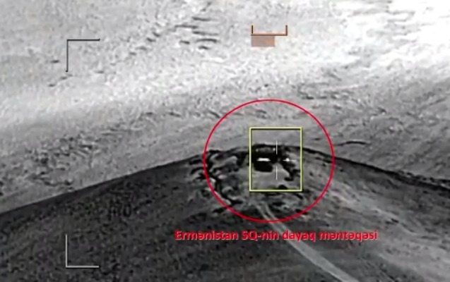 Düşmənin dayaq məntəqələrinin birinin ələ keçirilməsinin görüntüləri yayıldı