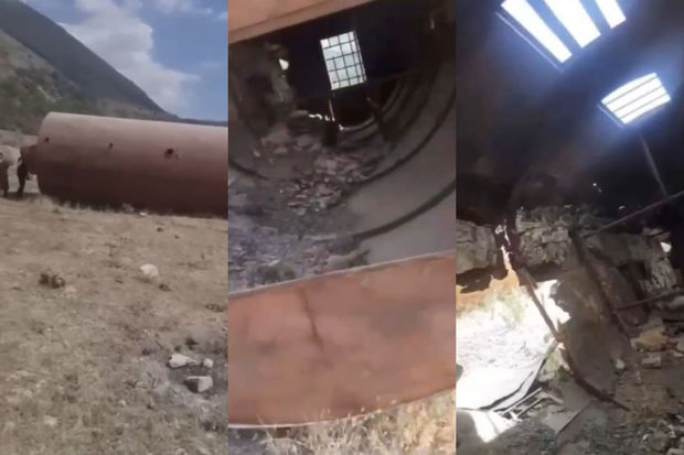 Azərbaycanlı əsirlərin 30 ilə yaxın saxlanıldığı bunkerlər - VİDEO