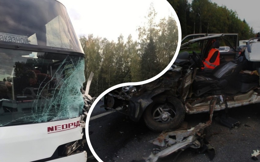 Çində avtobus qəzasında 27 nəfər ölüb