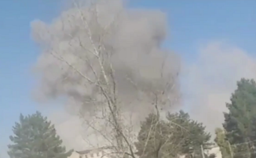 Luqanskda Rusiyaya məxsus hərbi bazada partlayış olub