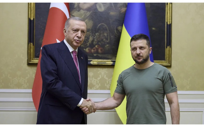 Volodimir Zelenski Ərdoğana təşəkkür edib
