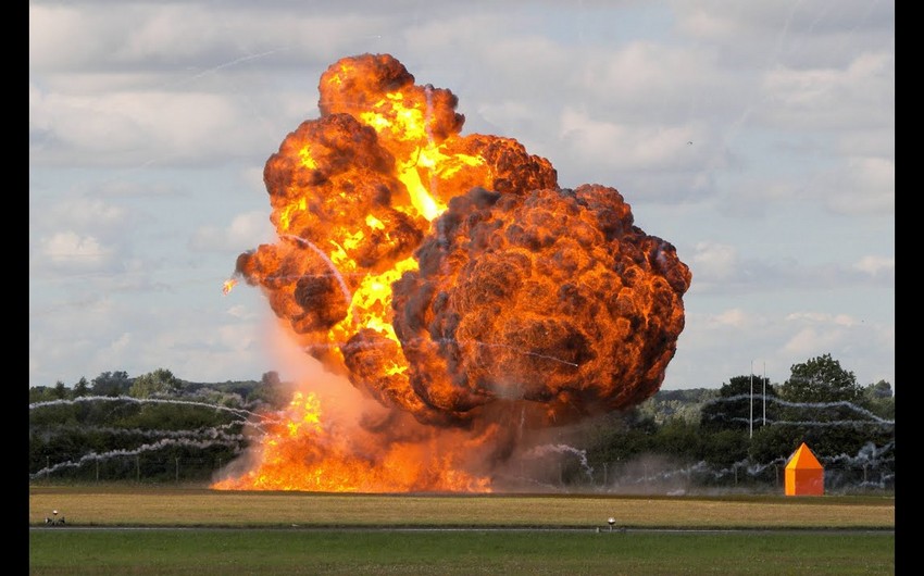 Melitopol şəhərində partlayış baş verib