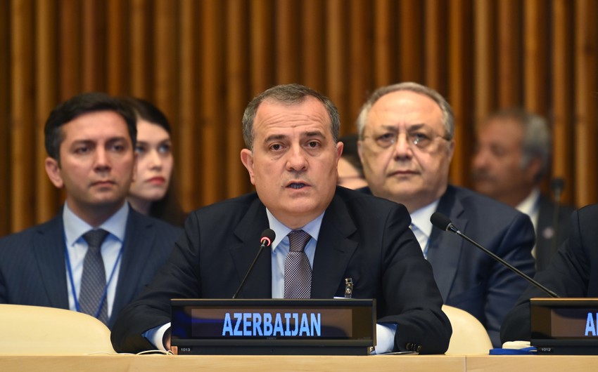 Ceyhun Bayramov BMT-də G77 və Çin Qrupunun 46-cı illik nazirlər iclasında iştirak edib