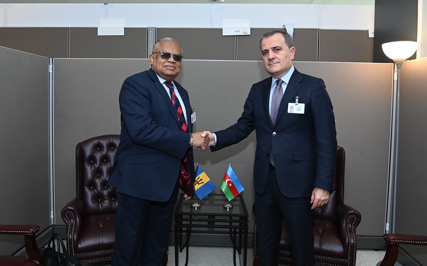 Ceyhun Bayramov Nyu-Yorkda görüşlər keçirib