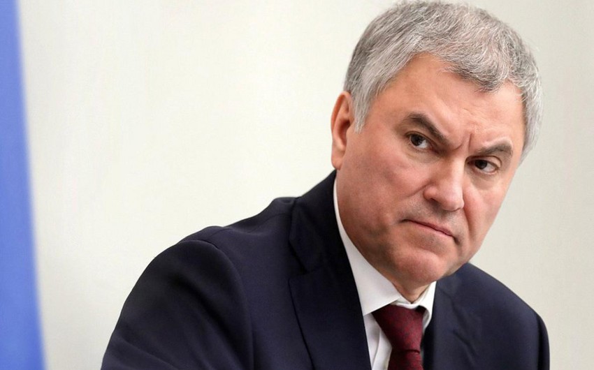 Volodin Dumada Heydər Əliyevin 100 illik yubileyinə həsr olunmuş sərginin keçirilməsini təklif edib