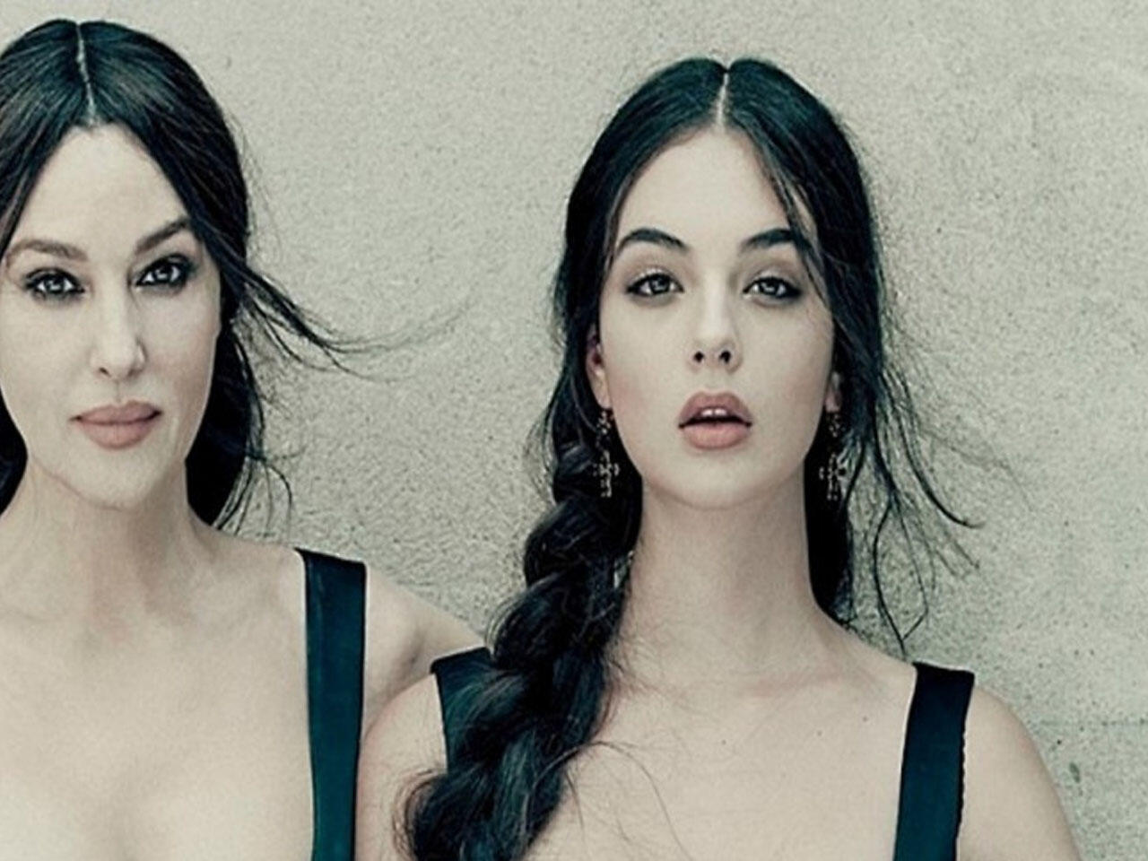 Monika Belluçinin qızı səhnəyə yarıçılpaq çıxdı - FOTO