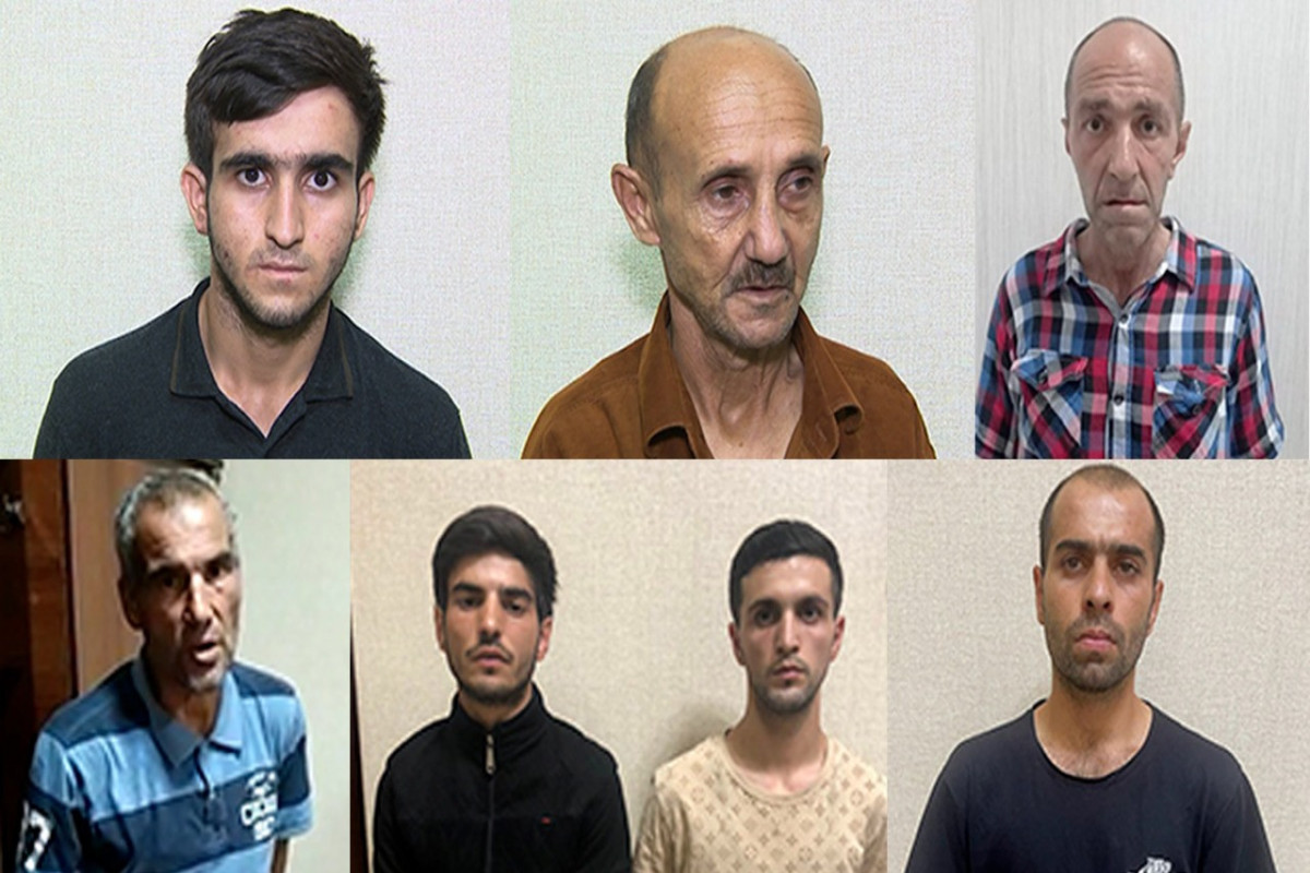 Silsilə oğurluqlar edən və narkotik satan 7 nəfər tutulub