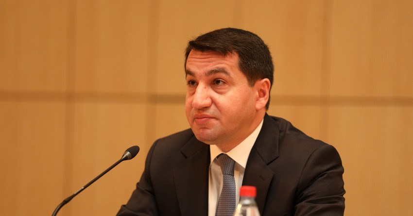 Hikmət Hacıyevlə Armen Qriqoryan arasında görüşdə müzakirə olunan məsələlər açıqlanıb