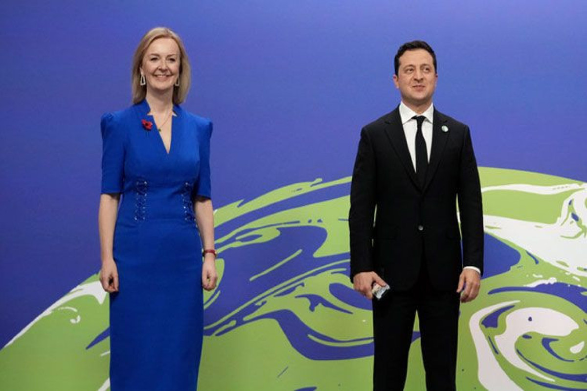 Liz Trass Rusiyanın Ukrayna ərazisində keçirdiyi “referendum”larını tanımayacağını Zelenskiyə bildirib