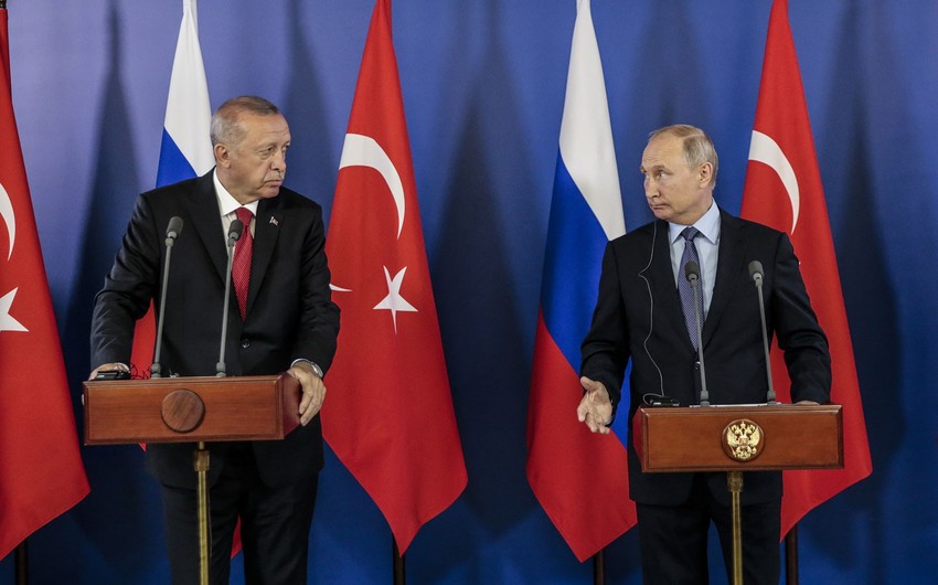 Ərdoğanla Putin Ukrayna müharibəsini müzakirə ediblər