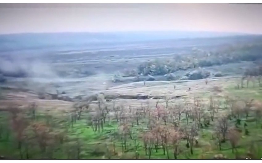 Rusiya hərbçiləri Ukraynanın Liman şəhərindən qaçır - VİDEO