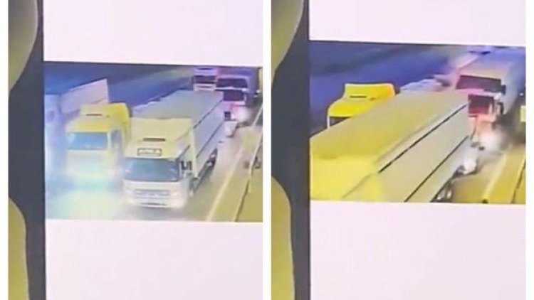 Bakıda iki nəfərin öldüyü dəhşətli qəzanın görüntüləri - ANBAAN VİDEO