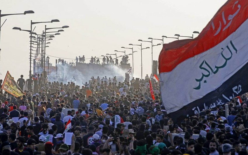 İraqda etirazçılar hakimiyyətə 25 gün vaxt verib