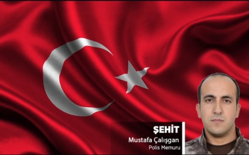 Türkiyə polisi şəhid olub
