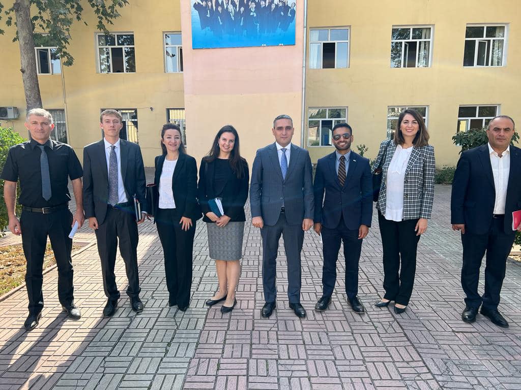 Mingəçevir Dövlət Universitetində ABŞ Səfirliyinin əməkdaşları ilə görüş keçirilib