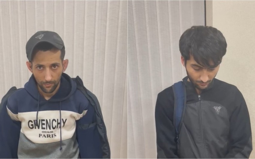 Abşeronda motosikletlə narkotik daşıyan iki qardaş saxlanılıb