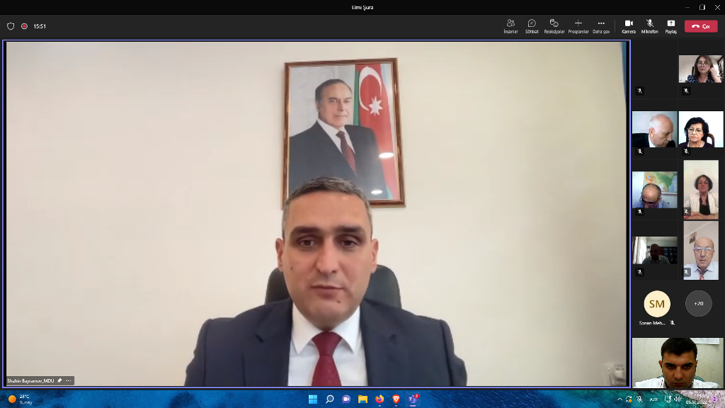 Cari tədris ilində Mingəçevir Dövlət Universiteti Elmi Şurasının ilk iclası keçirilib