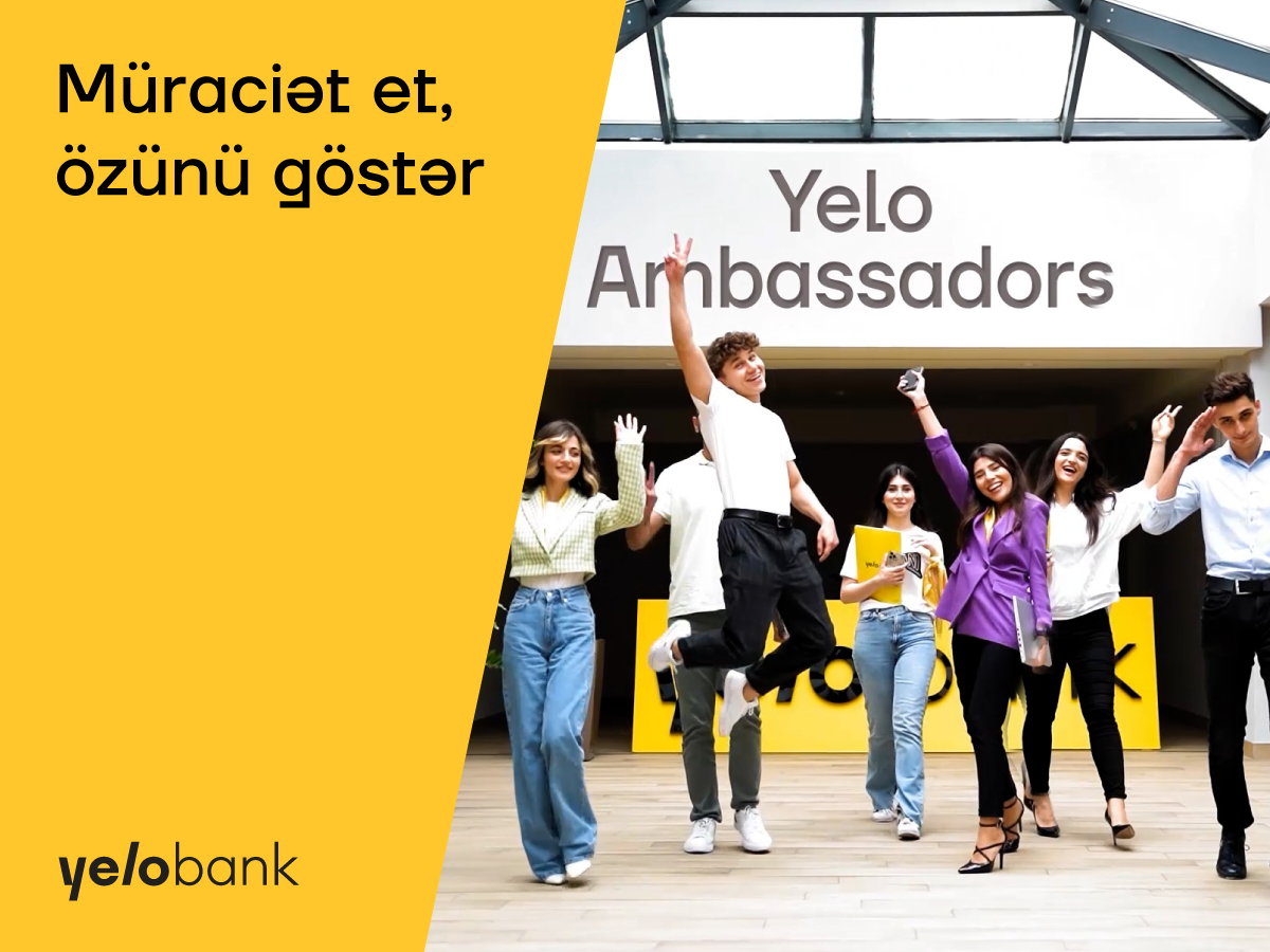 Gənclər üçün Yelo Ambassadors layihəsi