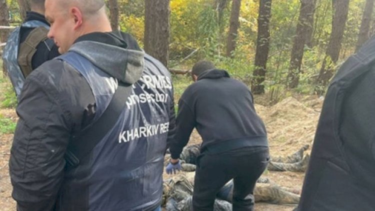Xarkovun azad edilmiş ərazisində 530 dinc sakinin meyiti tapıldı