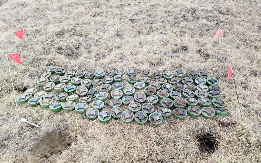 За последние два дня в Кяльбаджаре и Дашкесане обнаружено 153 мины