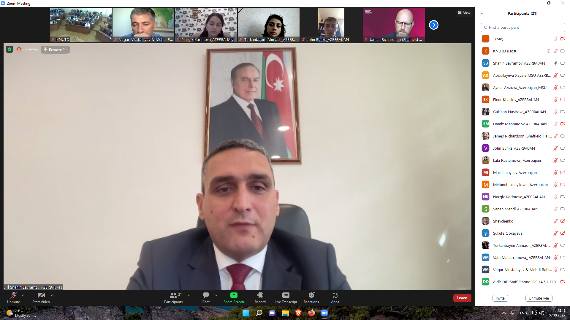 MDU Ukraynada təhsil, elm və biznesin inteqrasiyasına həsr olunan beynəlxalq konfransa tərəfdaşlıq edib