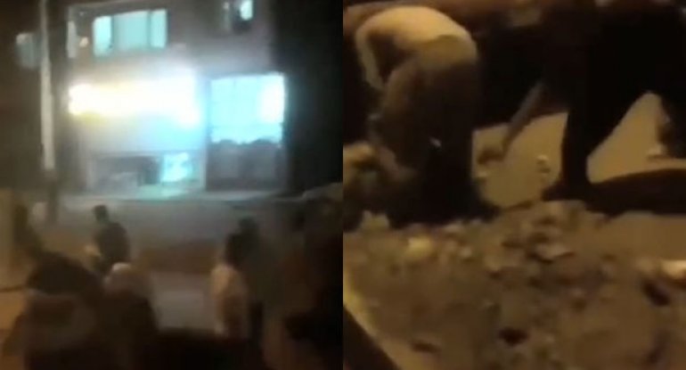 İranda etirazçılara atəş açan zabit xalqın qəzəbinə tuş gəldi - VİDEO