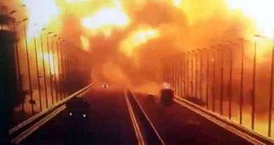 Rusiyada Kerç körpüsündə baş verən partlayışla bağlı 8 nəfər saxlanılıb