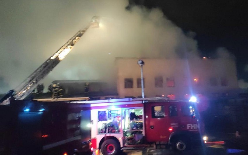 Sumqayıtda sexdəki yanğının təfərrüatları məlum olub