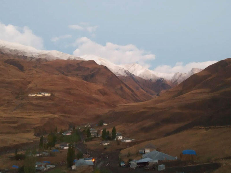 Azərbaycanın yüksək dağlıq ərazilərinə qar yağıb - FOTO
