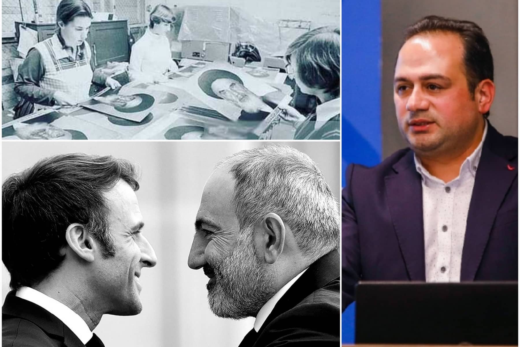 Xomeyninin fransada çap edilen plakatlarları, Makronun küçə jarqonu, fars-fransız cütlüyü - SƏBUHİ ABBASOV YAZIR