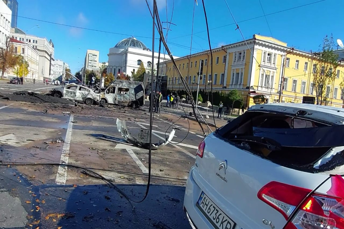 Ukraynanın daha 3 vilayətində partlayışlar baş verib