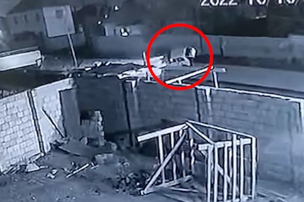 Sərxoş halda polisdən qaçarkən avtomobili su kanalına aşıran şəxs həbs olundu - FOTO/VİDEO