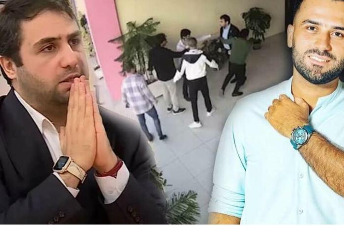 Azərbaycanlı müğənnilərin əlbəyaxa davası — VİDEO