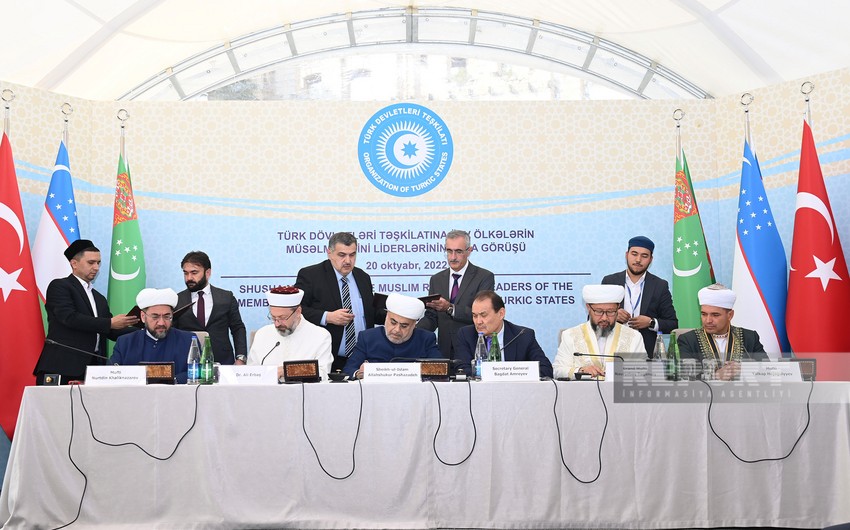 TDT-yə üzv ölkələrin müsəlman dini liderləri Prezident İlham Əliyevi təbrik edib