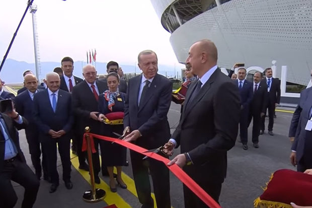 İlham Əliyev və Rəcəb Tayyib Ərdoğan Zəngilan Beynəlxalq Hava Limanının açılışını edib - YENİLƏNİB