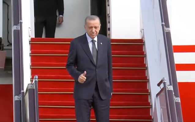 Zəngilan aeroportunu görən Ərdoğandan maraqlı reaksiya - Video