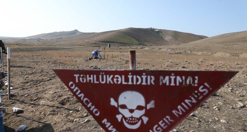 Tərtərdə minaya düşən şəxsin xəstəxanada müalicəsi davam etdirilir - YENİLƏNİB