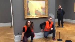 Kartof püresi ilə 110 milyon dollarlıq rəsmə zərər verilib