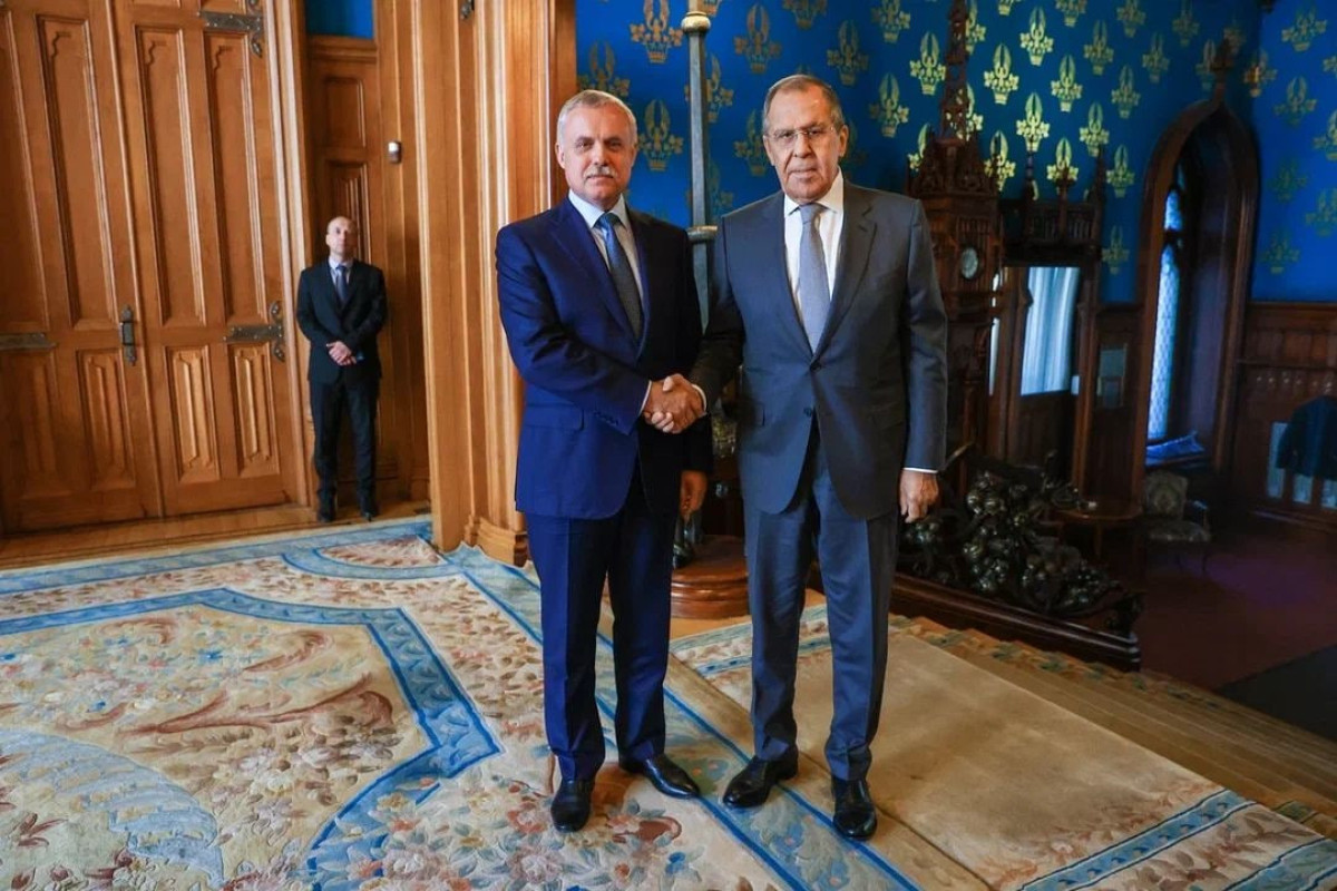 KTMT-nin Baş katibi Lavrovla görüşüb