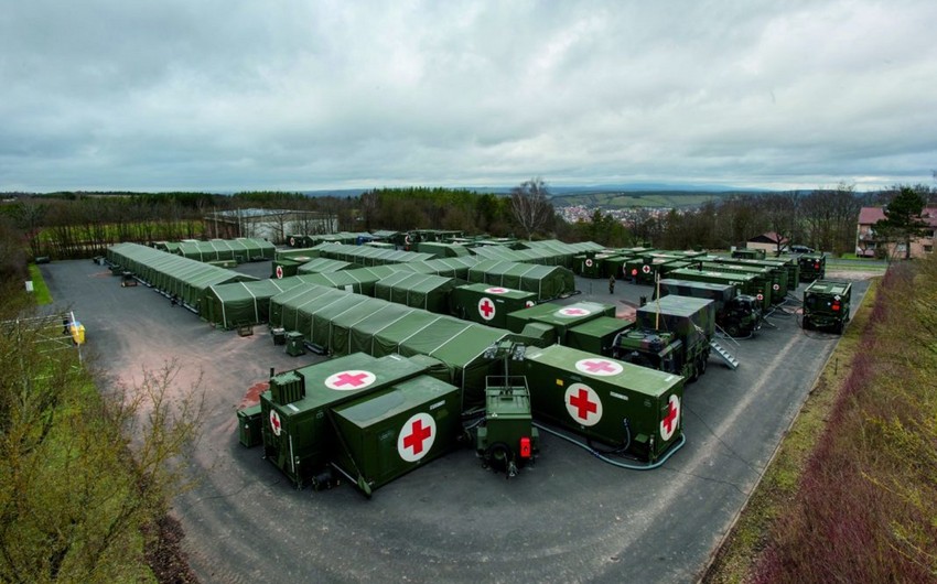 Almaniya Ukraynaya 9 milyon avroya səhra xəstəxanası verəcək