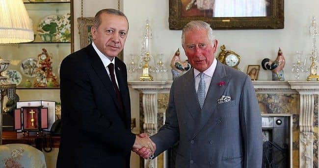 Prezident Ərdoğan Kral III Çarlz ilə görüşüb