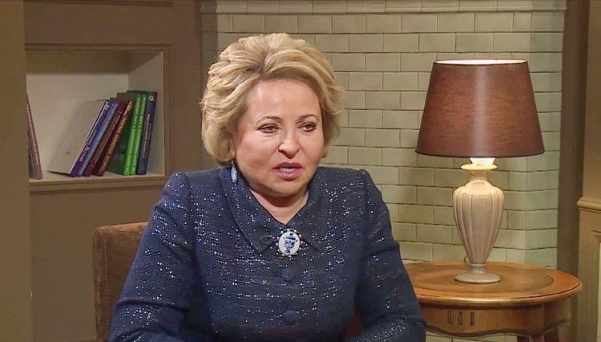 Matviyenko yenidən MDB PA Şurasının sədri seçilib