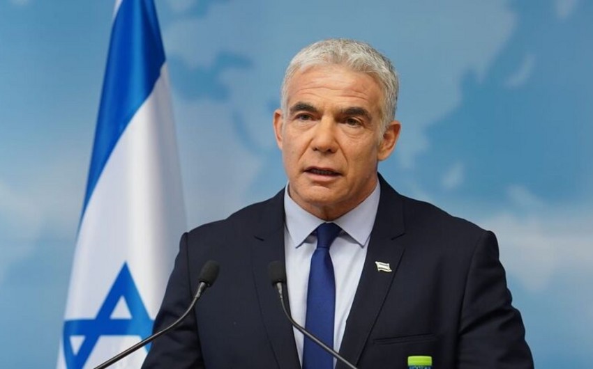 Yair Lapid: “İsrail Avropanın əsas qaz tədarükçülərindən birinə çevrilə bilər”