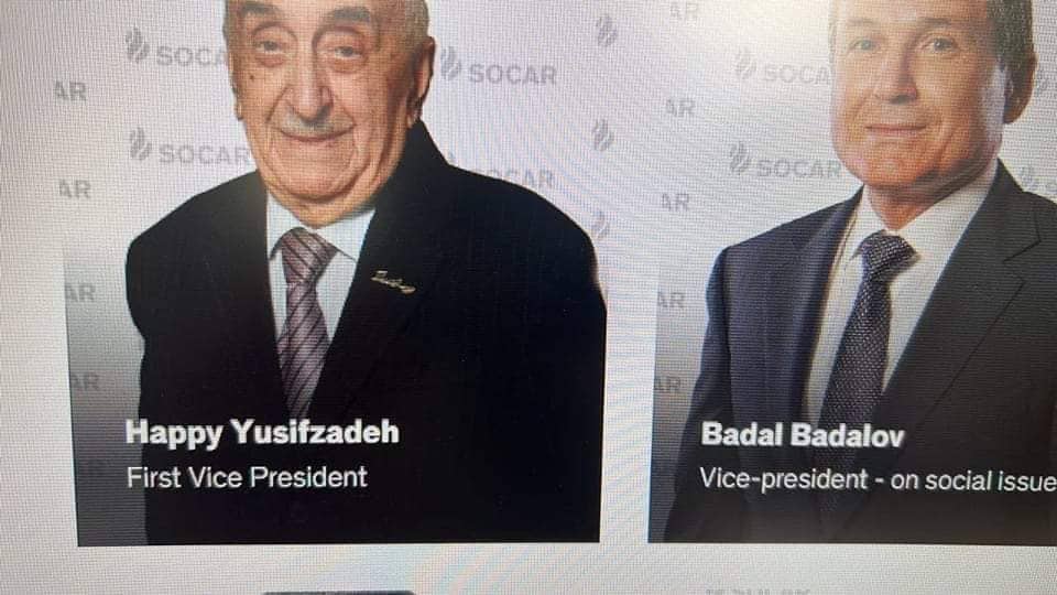 SOCAR-ın saytında Xoşbəxt Yusifzadəyə qarşı hörmətsizlik - FOTOFAKT