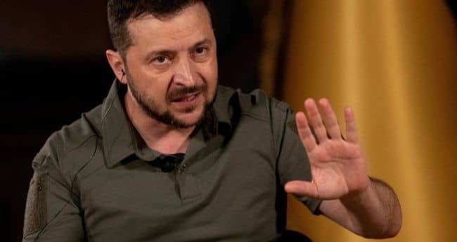 Ukrayna prezidenti Zelenski Rusiyanın itkilərini açıqlayıb