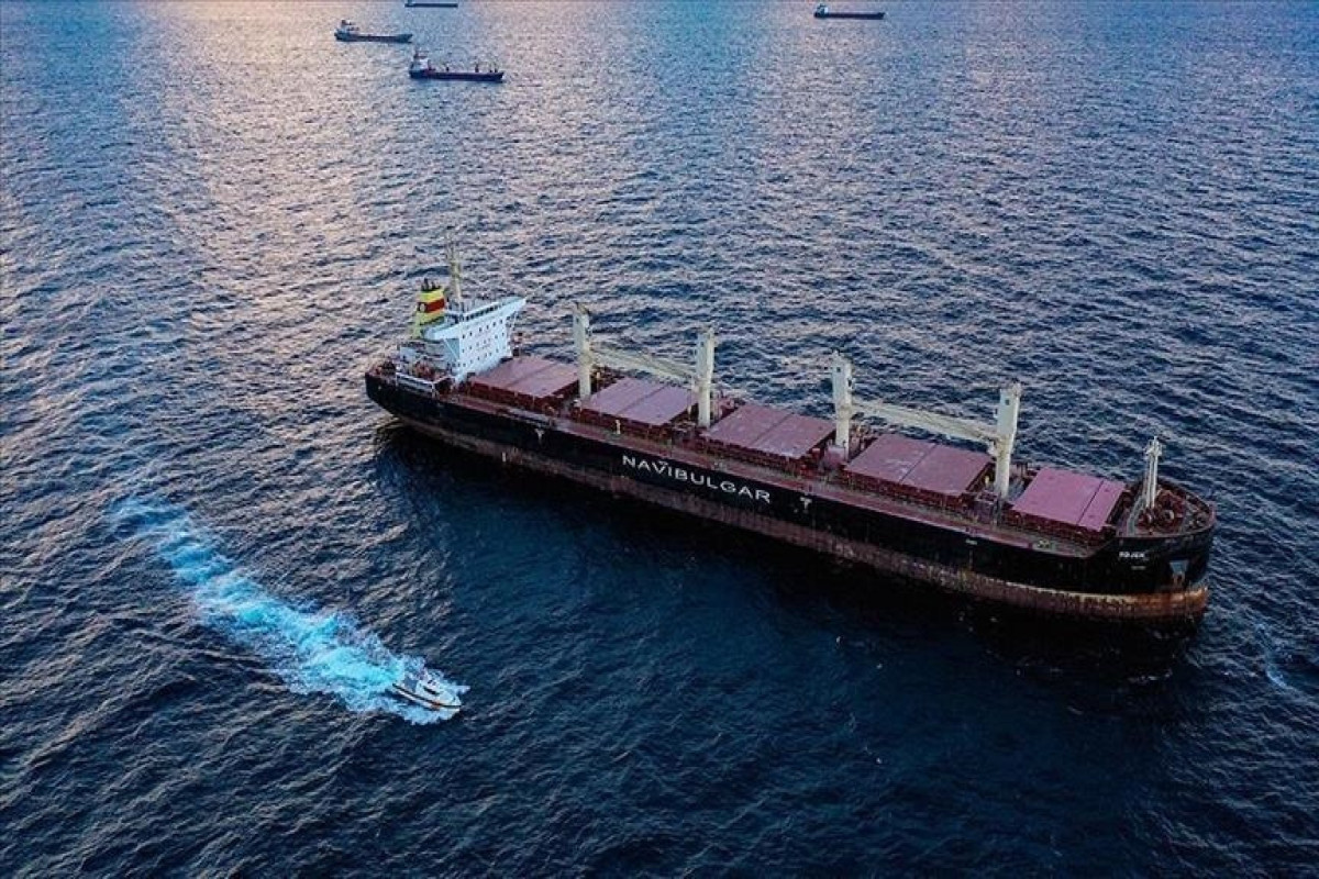 6 ərzaq yüklü gəmi Ukrayna limanlarını tərk edib