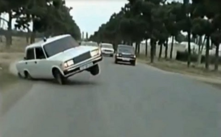 Zaqatalada avtoxuliqanlıq edən sürücü saxlanılıb