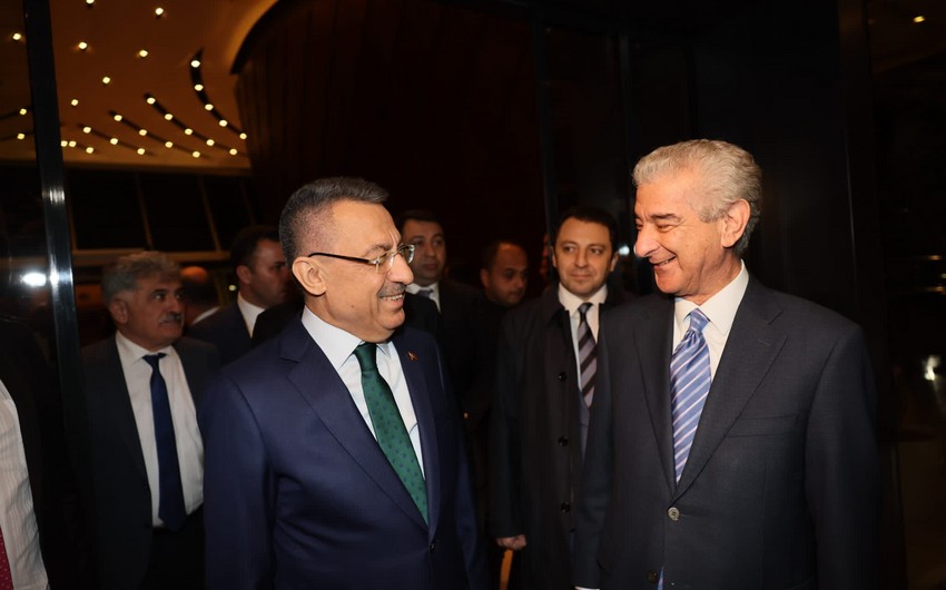 Türkiyənin vitse-prezidenti Azərbaycana gəlib