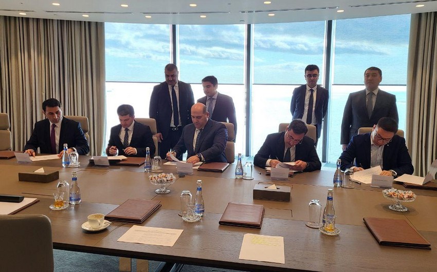 Füzulidə Uşaq Yaradıcılığının İnkişafı Mərkəzinin tikintisi ilə bağlı imzalanma mərasimi keçirilib